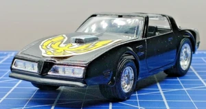 Tootsie Giocattolo Corpo Rigido 78 PONTIAC FIREBIRD TRANS AM Metallo Die Cast 1/32 Sc Nero - Foto 1 di 11