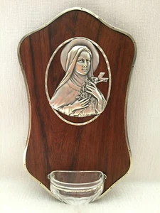 OBJET DE CULTE ART RELIGIEUX MARIE MÈRE DE DIEU BÉNITIER PROTECTION FAMILIAL  - Picture 1 of 8