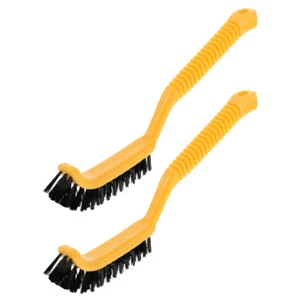 2 Pcs Tire Cleaning Brush Rim Brushes for Wheels Car Detailing Work - Picture 1 of 12