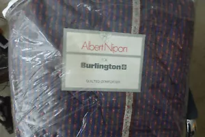 Piumino Burlington Albert Nipon King Size "Nipon Lace" vintage nuovo senza etichette - Foto 1 di 5