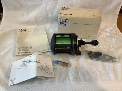 New Shimano TLD25 TLD Lever Drag Conventional Reel, RH, 4BB, 3.6:1 - Image 1 of 4