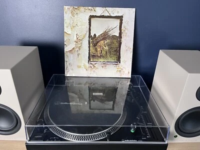 Led Zeppelin IV 1978 Lilac Vinyl Record Album LP Reissue VG/Ex - Image 1 of 4