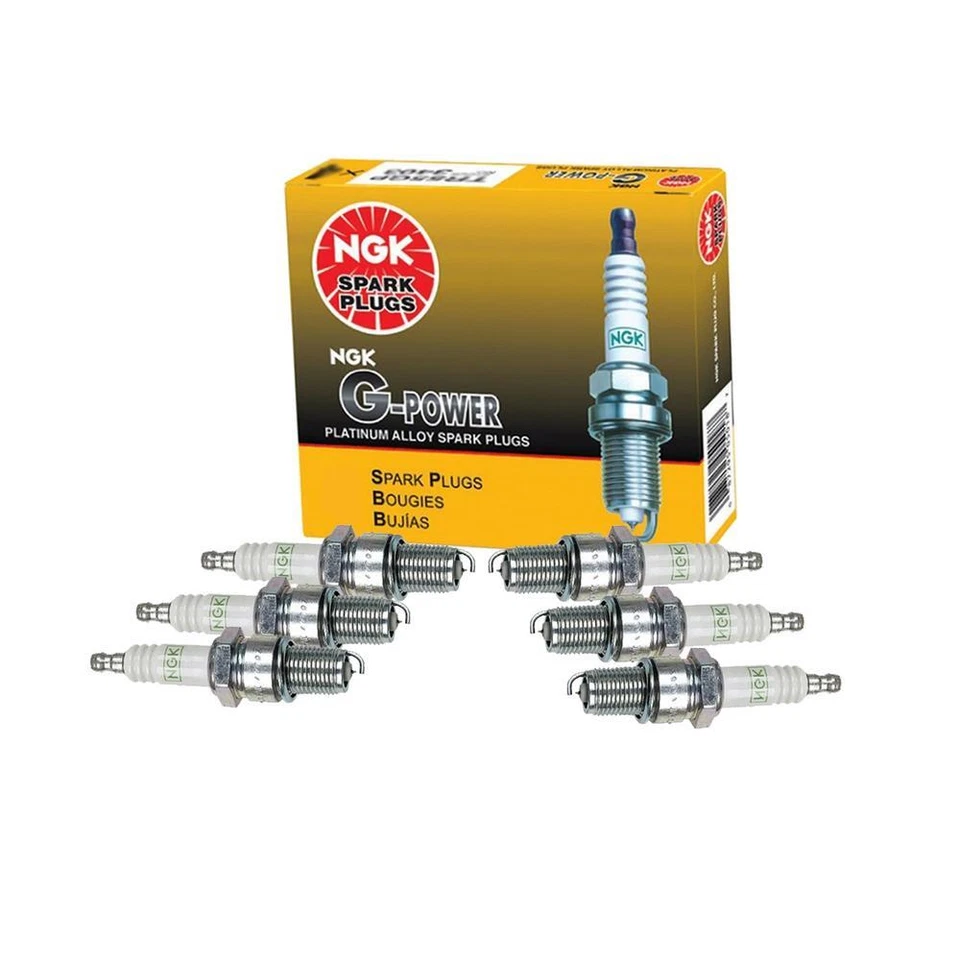 Para conjunto de 6 velas de ignição NGK G-Power Platinum 7082 para Audi 4000 Chevrolet Kia - Imagem 1 de 1
