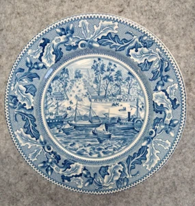 Johnson Bros England Historic America One Piece Sacramento California Made In UK - Picture 1 of 2
