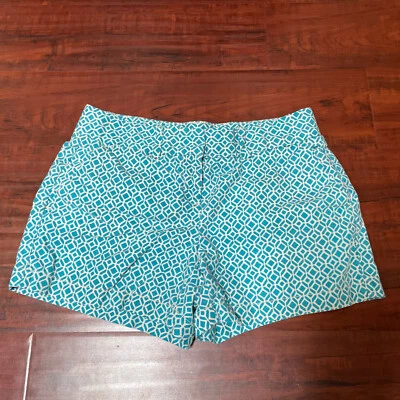 Ann Taylor Loft Shorts - Size 0 - Teal - Image 1 of 4