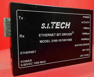 S.I. Tech 2160 Gigabit Ethernet to Fiber Bit-Driver - Picture 1 of 1