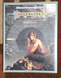 Wild Elves Advanced Dungeons & Dragons Dragonlance 2nd Edition RPG Book NEW  - Picture 1 of 2