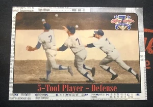 1997 Mickey Mantle - Anzeigetafel Schuhkarton #35 "5-Tool Player - Defense" - Bild 1 von 2