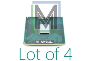 SL9EH INTEL CORE 2 DUO T2500 2GHz DUAL-CORE SOCKET M CPU PROCESSOR - LOT OF 4 - Picture 1 of 4
