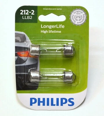 Philips LongerLife 212-2 10W Dos Bombillas Maletero Carga Luz Reemplazar Stock DOT OE Foto 1 de 4