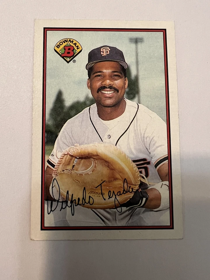 1989 Bowman #468 WIL TEJADA, San Francisco Giants - Image 1 of 2