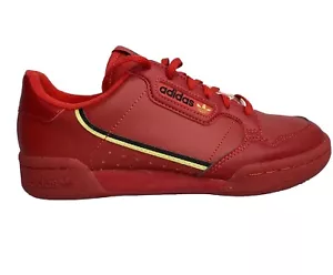 Adidas Originals Continental 80 Sneakers Low Top Scarlett Red Men 5 or Women 6 - Picture 1 of 10