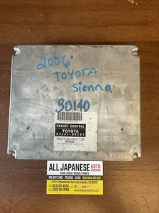 2006 Toyota Sienna ECU PCM 89661-08141 - Picture 1 of 3