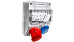 Power supply kit 16A/400V 5P + 10/16A 250V + branch plate 5x4mm2 6263-130 /T2UK - Picture 1 of 1