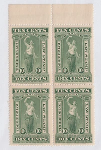 CANADA #QL 56 blocco di 4 perf 11 F-VF NH - Foto 1 di 2