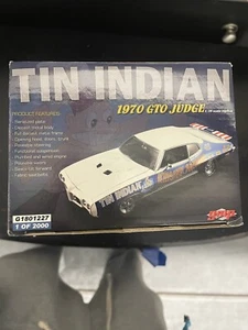 1970 PONTIAC GTO JUDGE TIN INDIAN 1/18 GMP Rare NEW - Picture 1 of 11
