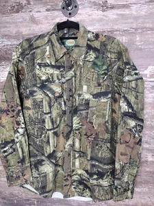 Vintage Cabelas Womens Small Breakup Camo  Heavy Thick Button Up Shirt 90’s - Picture 1 of 8