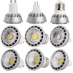 Dimmable GU10 MR16 E27 E26 15W LED SpotLight COB Bulb High Power Lamp Bright SS - Picture 1 of 20