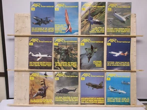 Lot of 12 AIR INTERNATIONAL Magazines 1980 Complete Year Volumes 18 & 19 - Picture 1 of 17
