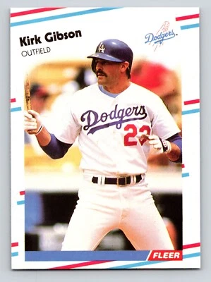 1988 Fleer Update - Kirk Gibson #U-93 - Image 1 of 2