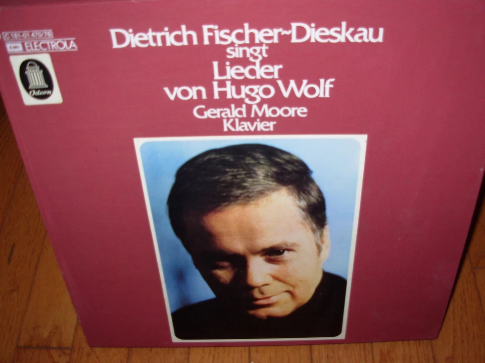 MOORE / WOLF / FISCHER DIESKAU lieder ( classical ) 7 lp electrola Foto 1 de 1
