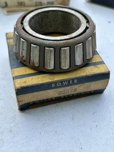 Cuscinetto a rulli conici Bower 25578 vintage made in USA con scatola NOS - Foto 1 di 6