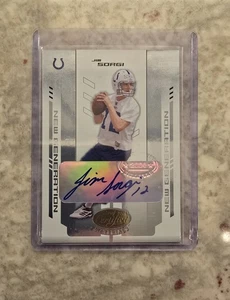 2004 Leaf Certified Materials New Generation /1000 Jim Sorgi #178 Rookie Auto RC - Picture 1 of 2
