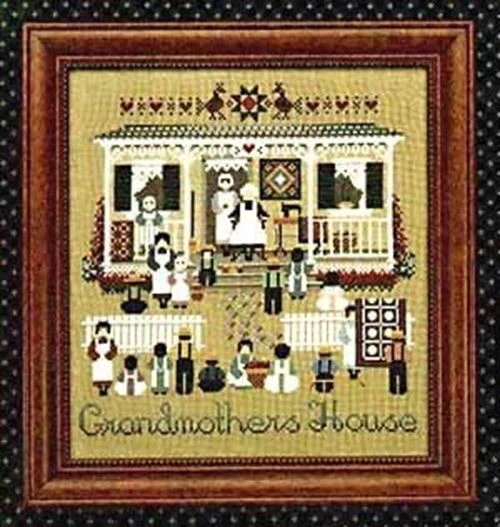 Grandmothers House by Told In A Garden cross stitch pattern - Image 1 of 1