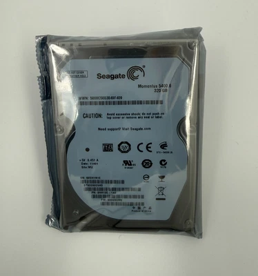 NEW! SEAGATE Momentus ST9320325AS 5400.6 RPM 320GB 2.5" SATA Laptop Hard Drive - Image 1 of 2