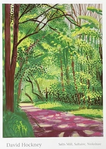 DAVID HOCKNEY ‘Arrival Of Spring’ Authorised Limited Poster - Picture 1 of 2