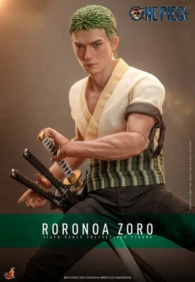 Figura coleccionable Hot Toys TMS110 Netflix: One Piece Roronoa Zoro escala 1/6 12" Foto 1 de 4