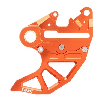 Tusk Rear Brake Caliper Support w/ Brake Disc Guard Orange For KTM 300 EXC 2004 - Image 1 of 2