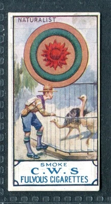 C.W.S. CWS 1912 "BOY SCOUT SERIES #3 NATURALIST" CIGARETTE CARD - Image 1 of 2