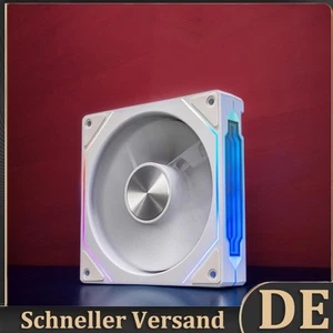 Ventilateur Boîtier PC 120mm Effet Miroir Infini 5V 3Pin ARGB 4Pin PWM pour Boîtier Ordinateur - Photo 1/18