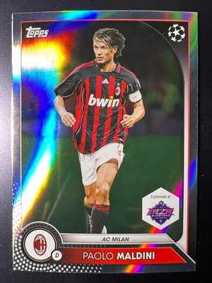 2025 Ruika Card Show UCC Soccer Refractor - Paolo Maldini Foto 1 de 2