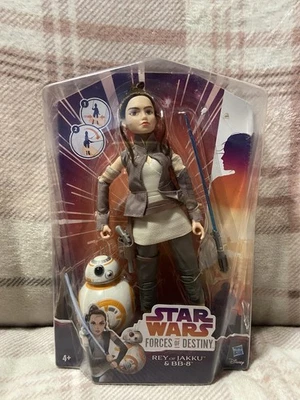 Hasbro Star Wars: Forces Of Destiny - Rey of Jakku & BB-8 Action Figure - BNIB  - Image 1 of 4