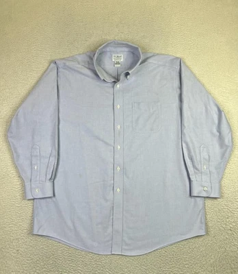 Camisa L.L.Bean Para Hombre 17.5 33 Azul Oxford Calce Tradicional Abotonada Manga Larga Foto 1 de 4