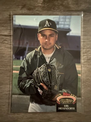 Kirk Dressendorfer #806 1992 Stadium Club - Image 1 of 2