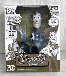 Toy Story 30th Anniversary Real Size Figura Parlante Woody’s Roundup Ver. - Foto 1 di 4