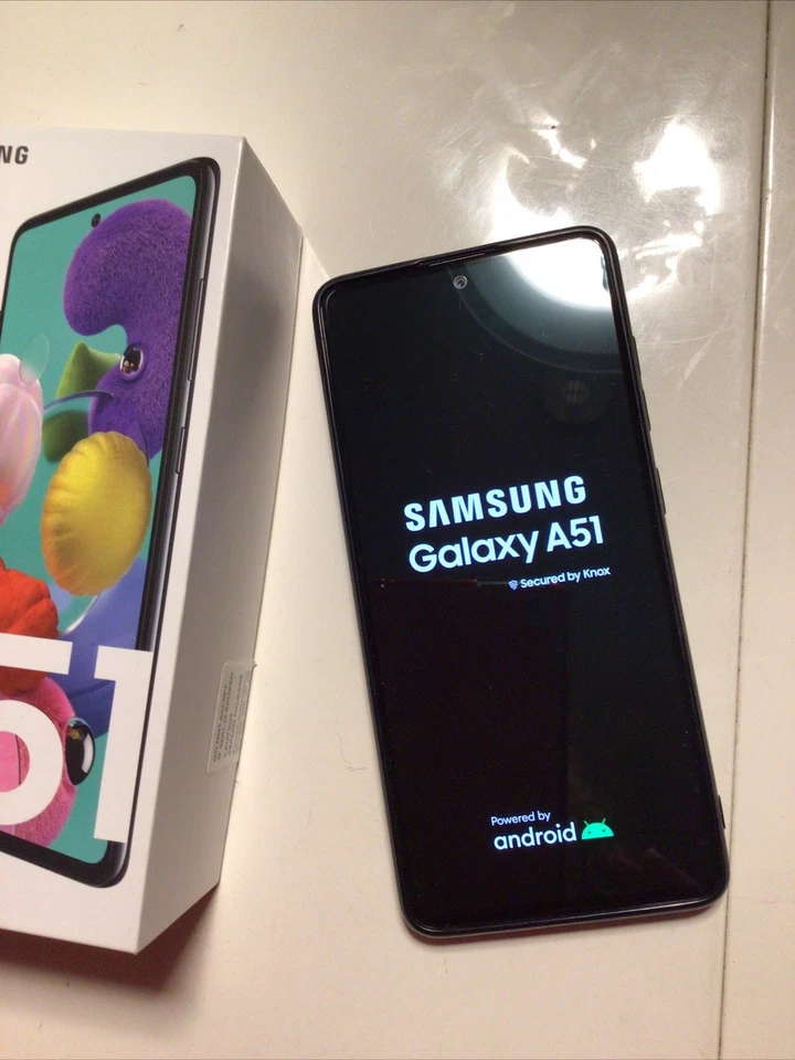 Samsung Galaxy A51 SM-A515F/DSN - 128GB - Prism Crush Black (Ohne Simlock) - Bild 1 von 4