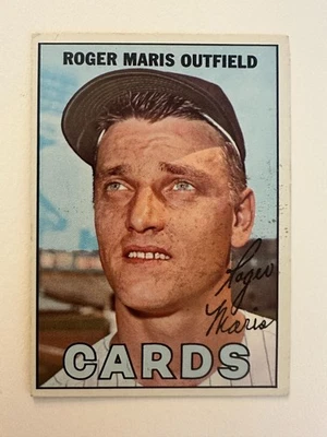1967 Topps -Roger Maris #45 EX (mark) Vintage - Image 1 of 2