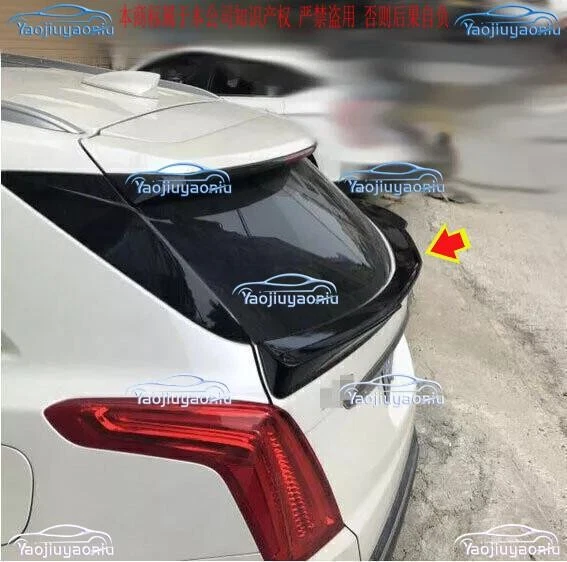 For Cadillac XT5 2017-2025 Gloss Black Trunk Middle Spoiler Wing Flap Refit 1PCS Foto 1 de 1