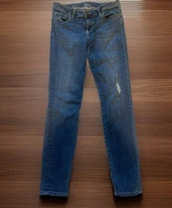KUT from the Kloth Womens Distressed Mid Rise Straight Leg Jeans Size 8 - Picture 1 of 4