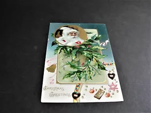 Saludos de Navidad - Postal impresa en Alemania principios de 1900. - Imagen 1 de 6