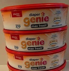 Diaper Genie Max Fresh Refill bags 270 Count (Pack of 3)