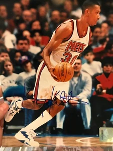Kerry Kittles Autographed 8x10 Nets COA - Picture 1 of 2