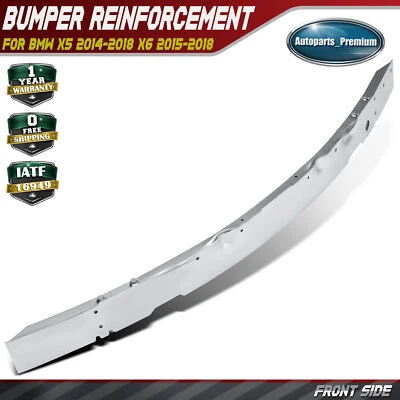 Refuerzo de barra de choque de parachoques delantero para BMW X5 2014-2018 X6 2015-2018 aluminio Foto 1 de 4