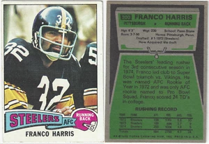 1975 Topps Franco Harris || VG-EX || **JUNK-AUCTION** - Picture 1 of 1