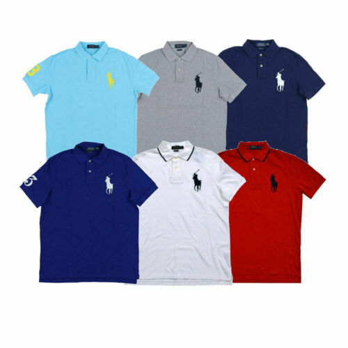 Polo Ralph Lauren Mens Polo Shirt Classic Fit Interlock Knit New Xs S M L Xl Xxl