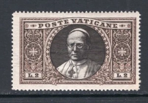 Vatican City 1933 Pope Pius 2L Value Mint H #30 CV$53 - Picture 1 of 1
